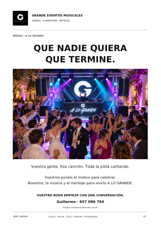 Portada del dosier de Bodas