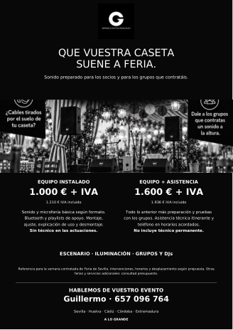 Portada del dosier de Ferias y casetas