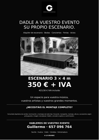 Portada del dosier de Escenarios